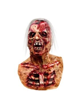 Halloween Scary Zombie Mask, Horror Monster Creepy Head Masks for Cosplay adult